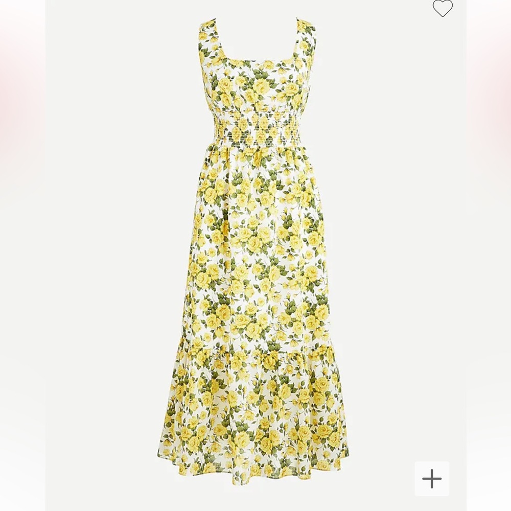 Smocked-waist dress in Liberty® Carline Rose print size 6
